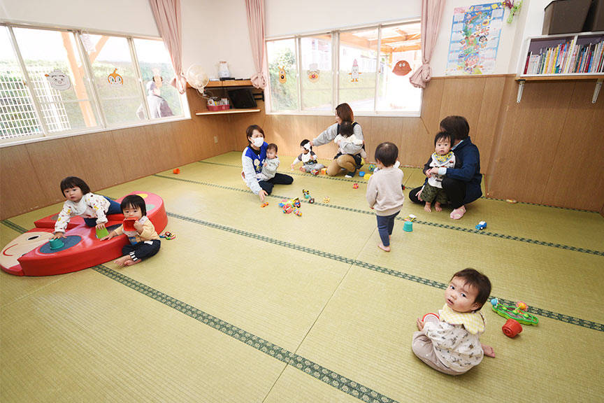 登園・自由遊び